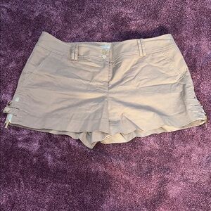 Cache Tan Women's Cargo Shorts